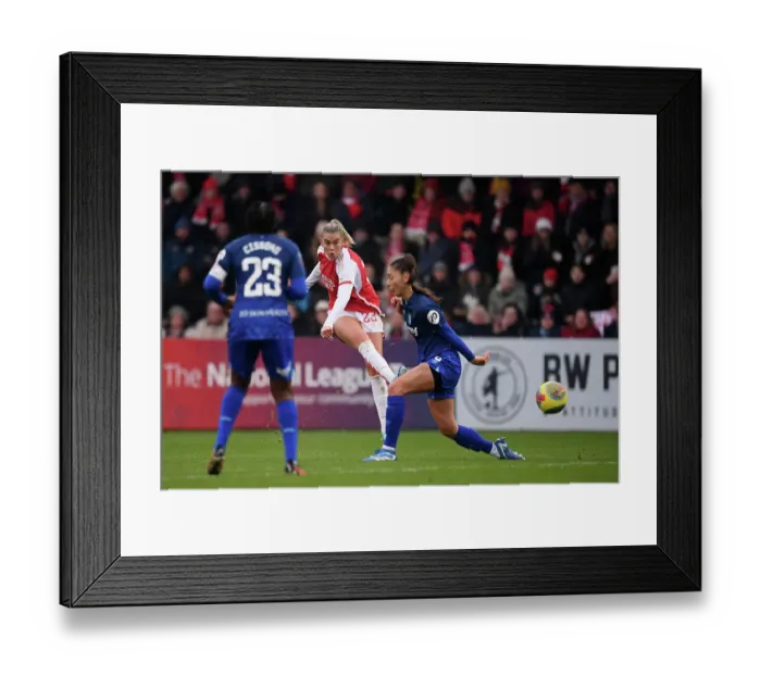 Framed Print : Alessia Russo vs Amber Tysiak: Intense Moment at the Arsenal Women vs West Ham United Women's Super League Match Framed Print : Alessia Russo vs Amber Tysiak: Intense Moment at the Arsenal Women vs West Ham United Women's Super League Match