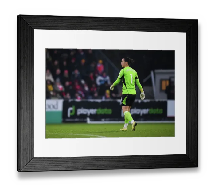 Framed Print : Arsenal Women vs West Ham United: Barclays WSL Clash at Meadow Park (2023-24)