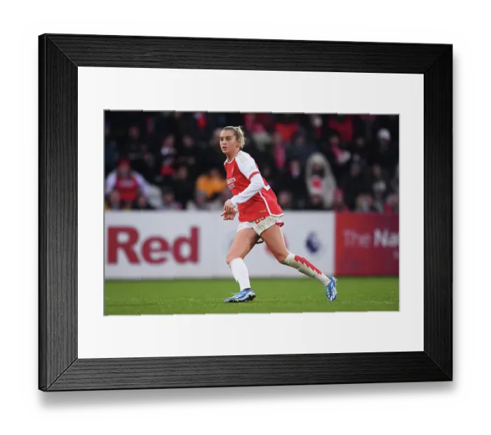Framed Print : Showdown in the Barclays Women's Super League: Arsenal Women vs. West Ham United at Meadow Park