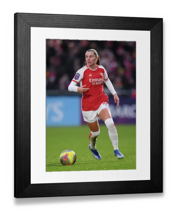Framed Print : Arsenal Women vs West Ham United: Super League Clash at Meadow Park
