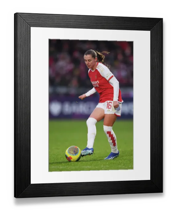 Framed Print : Arsenal Women vs. West Ham United: Barclays WSL Clash at Meadow Park (2023-24)