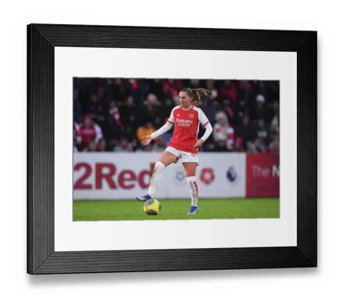 Framed Print : Arsenal Women vs. West Ham United: Barclays WSL Clash at Meadow Park (2023-24) Framed Print : Arsenal Women vs. West Ham United: Barclays WSL Clash at Meadow Park (2023-24)