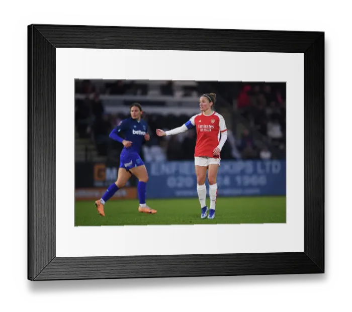 Framed Print : Kim Little Leads Arsenal Women: Instructions vs. West Ham United in Barclays WSL Clash Framed Print : Kim Little Leads Arsenal Women: Instructions vs. West Ham United in Barclays WSL Clash