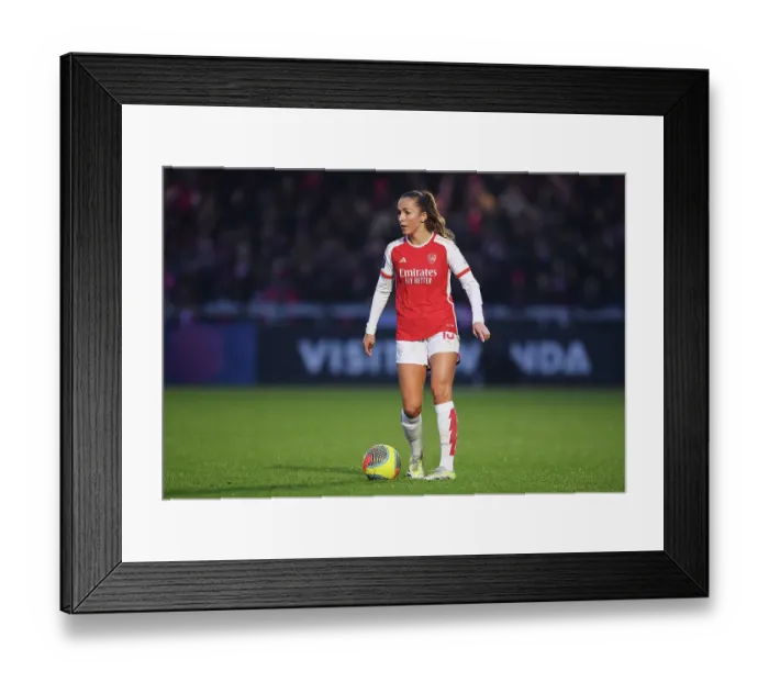 Framed Print : Arsenal Women vs. West Ham United: Barclays WSL Clash at Meadow Park (2023-24)