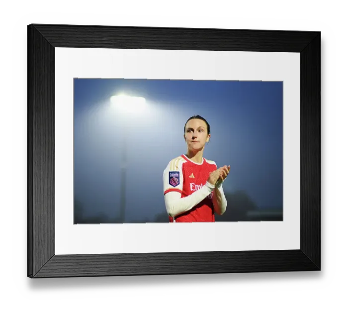 Framed Print : Arsenal Women Triumph Over West Ham United in Barclays Super League Clash