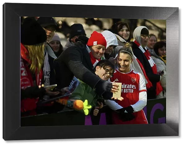 Arsenal Women's Super League Triumph: Steph Catley Celebrates with Adoring Fans