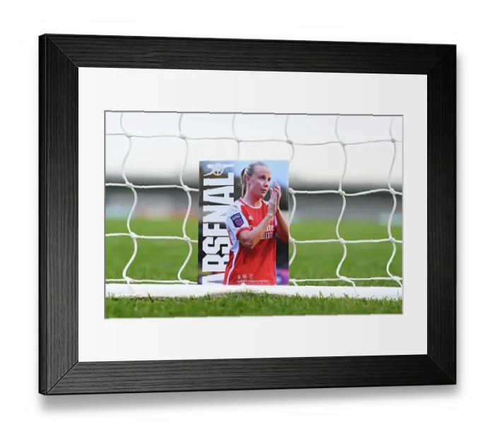 Framed Print : Arsenal FC vs. West Ham United: Barclays Women's Super League Showdown at Meadow Park