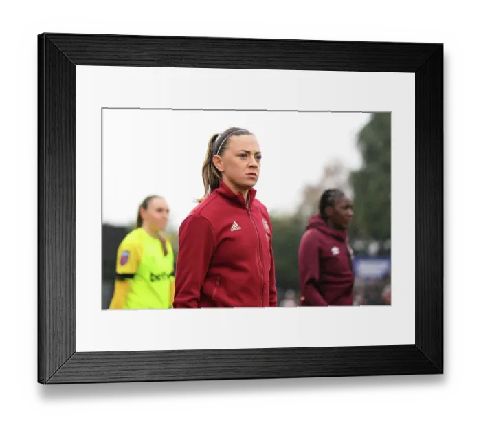 Framed Print : Katie McCabe Leads Arsenal in Barclays WSL Showdown Against West Ham United Framed Print : Katie McCabe Leads Arsenal in Barclays WSL Showdown Against West Ham United