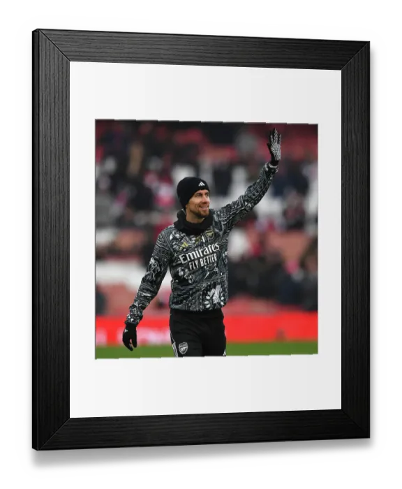 Framed Print : Arsenal's Jorginho Greets Fans Before Arsenal v Wolverhampton Wanderers, 2023-24 Premier League Framed Print : Arsenal's Jorginho Greets Fans Before Arsenal v Wolverhampton Wanderers, 2023-24 Premier League