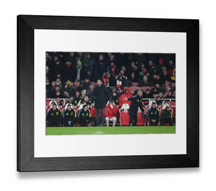 Framed Print : Mikel Arteta Leads Arsenal Against Wolverhampton Wanderers in Premier League Clash (2023-24) Framed Print : Mikel Arteta Leads Arsenal Against Wolverhampton Wanderers in Premier League Clash (2023-24)