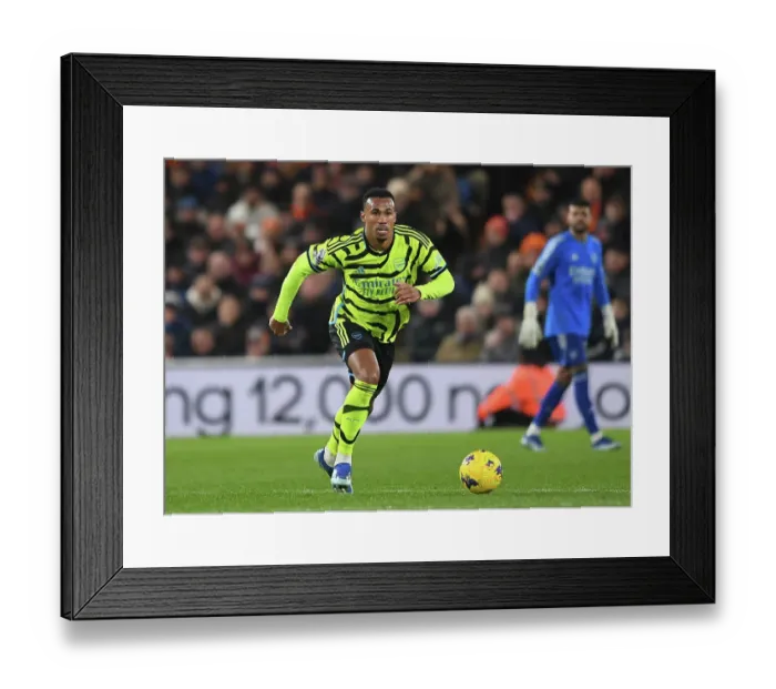 Framed Print : Gabriel Magalhaes Unyielding Performance: Arsenal's Win Against Luton Town, 2023-24 Season Framed Print : Gabriel Magalhaes Unyielding Performance: Arsenal's Win Against Luton Town, 2023-24 Season