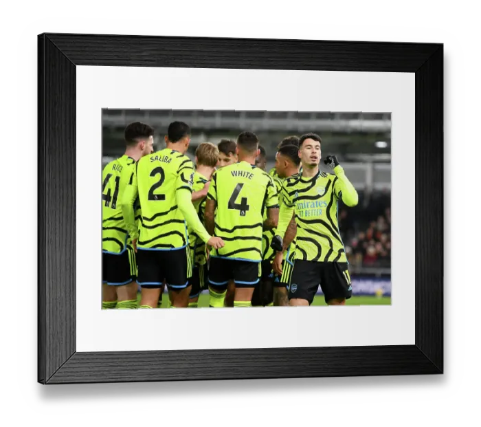 Framed Print : Martinelli's Stunner: Arsenal's First Goal in Luton Town Victory (2023-24) Framed Print : Martinelli's Stunner: Arsenal's First Goal in Luton Town Victory (2023-24)