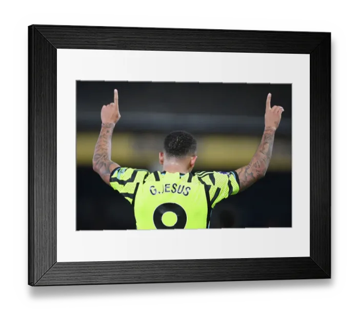 Framed Print : Gabriel Jesus Scores as Arsenal Cruise Past Luton Town 0-2 in Premier League 2023-24 Framed Print : Gabriel Jesus Scores as Arsenal Cruise Past Luton Town 0-2 in Premier League 2023-24