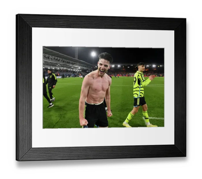 Framed Print : Arsenal's Victory: Luton Town 0-1 Arsenal (Premier League, 2023-24) Framed Print : Arsenal's Victory: Luton Town 0-1 Arsenal (Premier League, 2023-24)