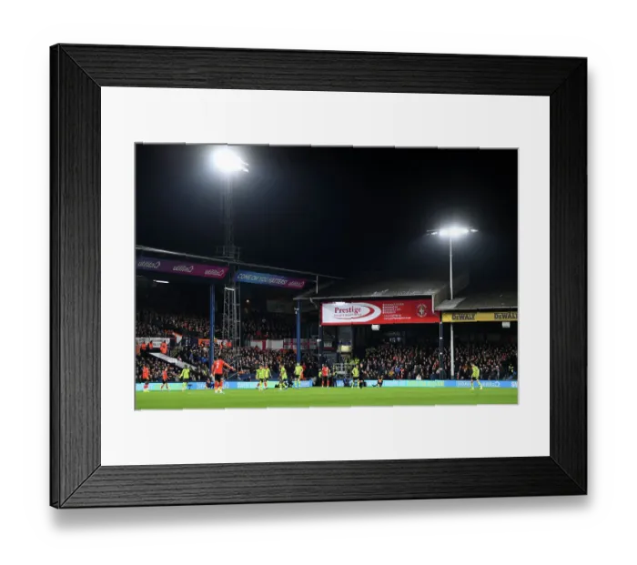 Framed Print : Arsenal's Premier League Visit to Luton Town: Inside Kenilworth Road Stadium (2023-24)