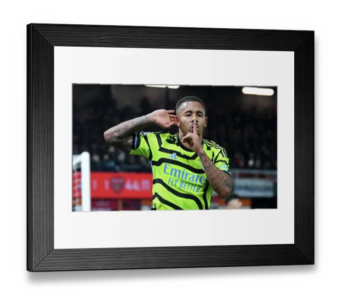 Framed Print : Gabriel Jesus Scores Arsenal's Second Goal: Luton Town 0-2 Arsenal (Premier League 2023-24) Framed Print : Gabriel Jesus Scores Arsenal's Second Goal: Luton Town 0-2 Arsenal (Premier League 2023-24)