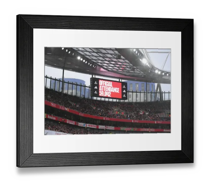 Framed Print : Record-Breaking 59, 042 Fans Pack Emirates Stadium for Arsenal FC vs. Chelsea FC WSL Match Framed Print : Record-Breaking 59, 042 Fans Pack Emirates Stadium for Arsenal FC vs. Chelsea FC WSL Match