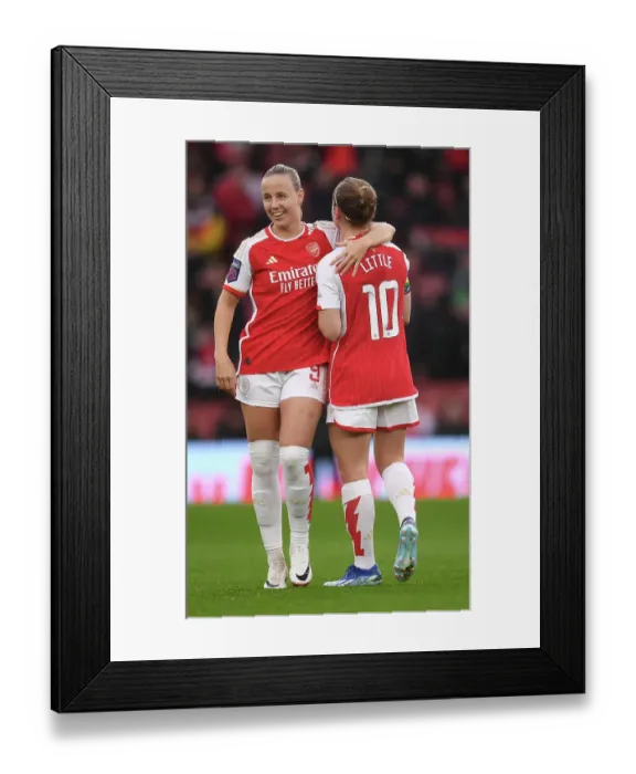 Framed Print : Arsenal's Beth Mead Scores First Goal in 2023-24 Women's Super League Match Against Chelsea Framed Print : Arsenal's Beth Mead Scores First Goal in 2023-24 Women's Super League Match Against Chelsea
