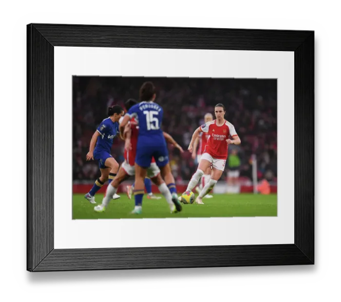 Framed Print : Arsenal Women vs. Chelsea Women: Barclays Super League Showdown at Emirates Stadium (2023-24) Framed Print : Arsenal Women vs. Chelsea Women: Barclays Super League Showdown at Emirates Stadium (2023-24)