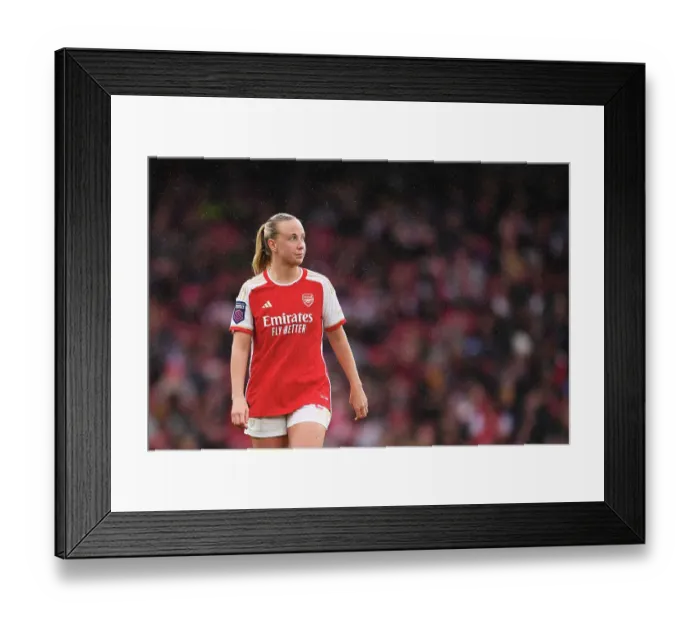 Framed Print : Arsenal vs Chelsea: Titanic Clash in the Barclays Women's Super League at Emirates Stadium (2023-24)