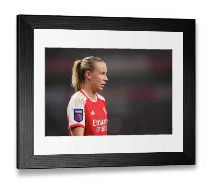 Framed Print : Arsenal vs. Chelsea: London Derby - Barclays Women's Super League Showdown (2023-24)