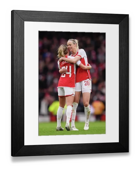 Framed Print : Arsenal Women Triumph Over Chelsea: Barclays WSL Showdown at Emirates Stadium Framed Print : Arsenal Women Triumph Over Chelsea: Barclays WSL Showdown at Emirates Stadium