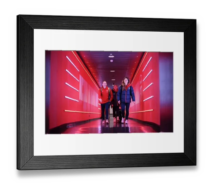 Framed Print : Arsenal Women vs Chelsea Women: Barclays Super League Clash at Emirates Stadium (December 2023)