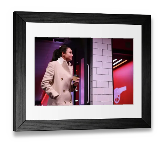 Framed Print : Showdown in the Super League: Arsenal Women vs Chelsea Women at Emirates Stadium