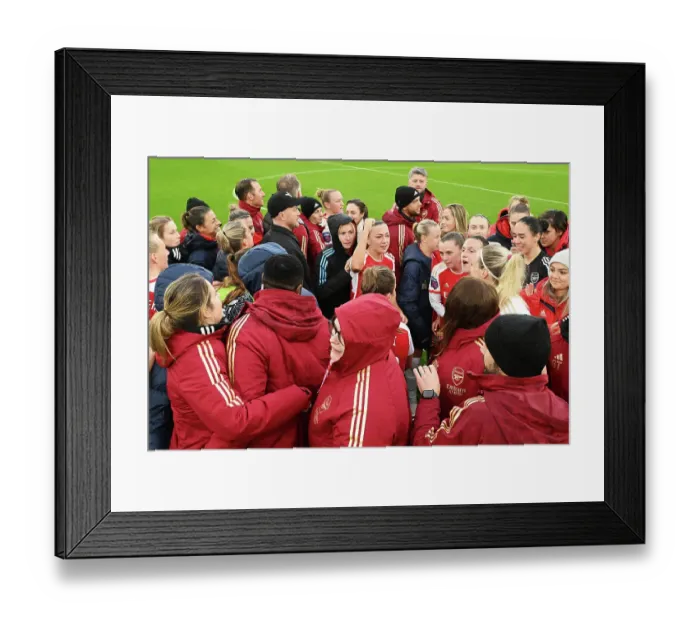 Framed Print : Arsenal Women Celebrate Victory Over Chelsea in Barclays Super League Framed Print : Arsenal Women Celebrate Victory Over Chelsea in Barclays Super League