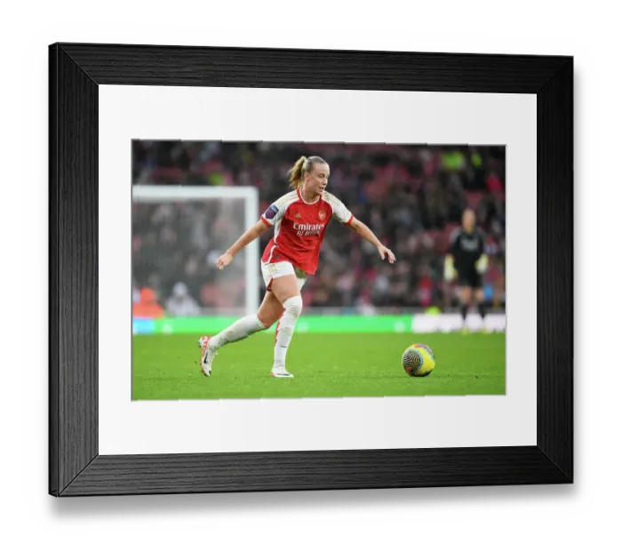 Framed Print : Arsenal Women vs Chelsea Women: Beth Mead in Action at the Emirates Stadium (Barclays Women's Super League, 2023-24)