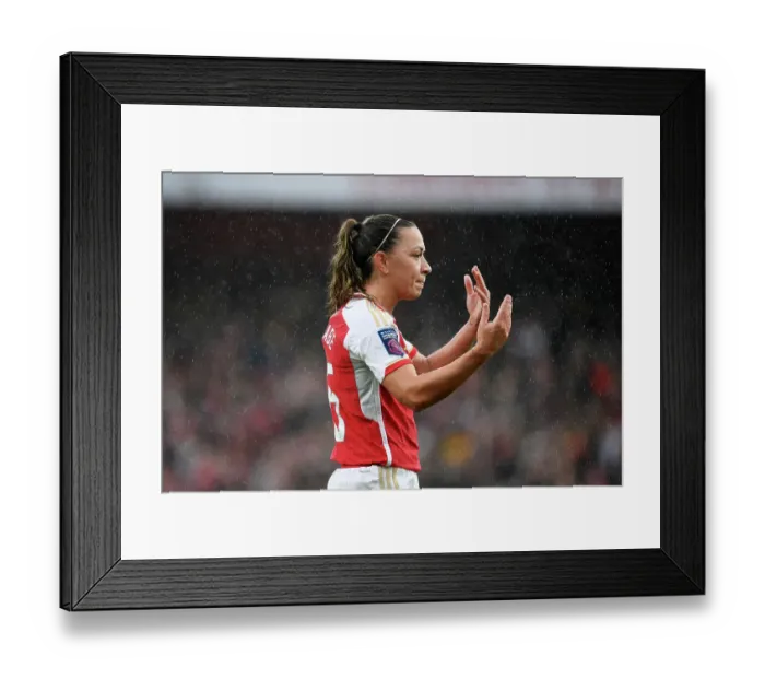 Framed Print : Arsenal Women vs Chelsea Women: A Battle in the Barclays Super League (2023-24) - Katie McCabe's Reaction at Emirates Stadium Framed Print : Arsenal Women vs Chelsea Women: A Battle in the Barclays Super League (2023-24) - Katie McCabe's Reaction at Emirates Stadium