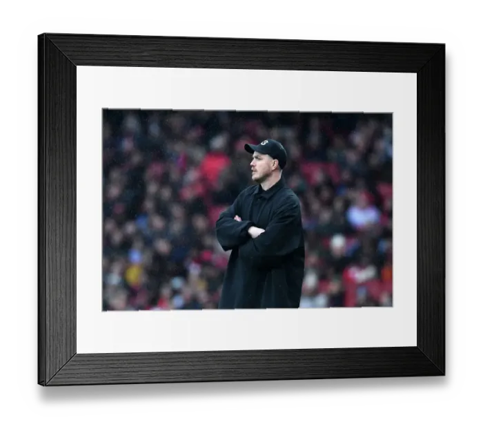 Framed Print : Arsenal Women vs. Chelsea Women: Jonas Eidevall Leads at Emirates Stadium (Barclays WSL 2023-24)