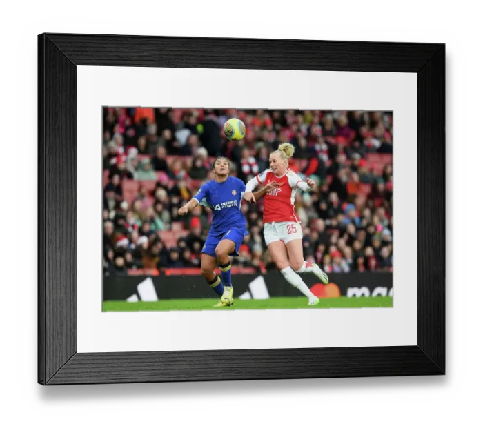 Framed Print : Arsenal vs. Chelsea: A Battle for Possession in the Barclays Women's Super League (2023-24) Framed Print : Arsenal vs. Chelsea: A Battle for Possession in the Barclays Women's Super League (2023-24)