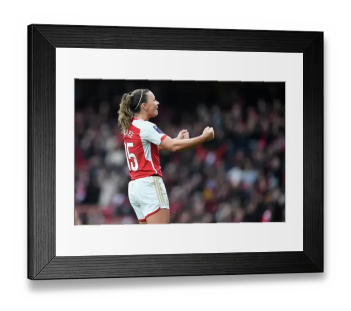 Framed Print : Arsenal Women's Victory: Arsenal FC vs. Chelsea FC - Barclays Women's Super League (2023-24) Framed Print : Arsenal Women's Victory: Arsenal FC vs. Chelsea FC - Barclays Women's Super League (2023-24)