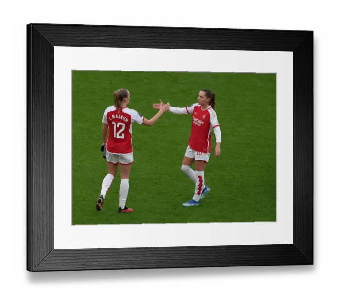 Framed Print : Arsenal Women vs. Chelsea Women: Barclays Super League Clash at Emirates Stadium (2023-24)