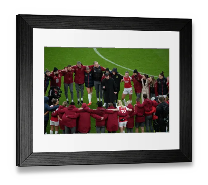 Framed Print : Arsenal Women vs Chelsea Women: Jonas Eidevall's Half-time Pep Talk at Emirates Stadium (Barclays WSL 2023-24) Framed Print : Arsenal Women vs Chelsea Women: Jonas Eidevall's Half-time Pep Talk at Emirates Stadium (Barclays WSL 2023-24)