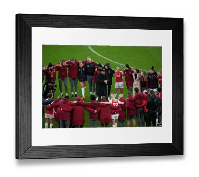 Framed Print : Arsenal Women vs Chelsea Women: Jonas Eidevall's Team Talk at Emirates Stadium (Barclays Women's Super League, 2023-24) Framed Print : Arsenal Women vs Chelsea Women: Jonas Eidevall's Team Talk at Emirates Stadium (Barclays Women's Super League, 2023-24)