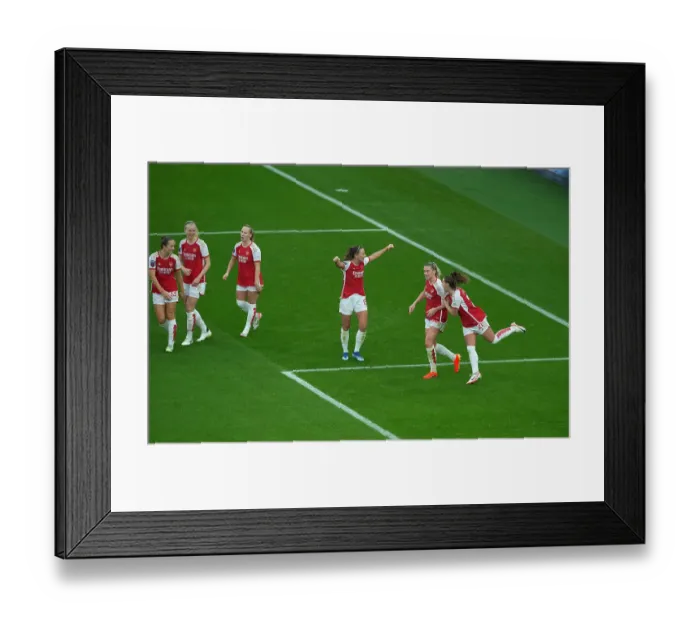 Framed Print : Alessia Russo's Dramatic Hat-trick: Arsenal Women Secure Super League Title Over Chelsea Framed Print : Alessia Russo's Dramatic Hat-trick: Arsenal Women Secure Super League Title Over Chelsea