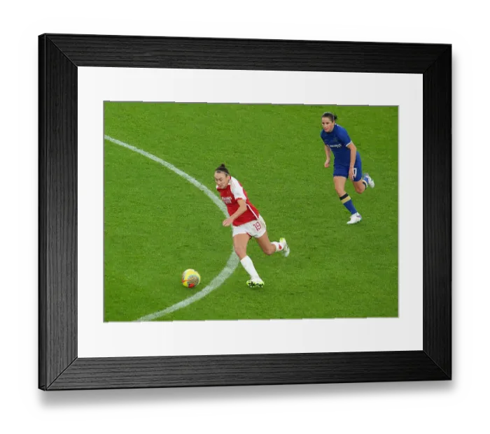Framed Print : Arsenal vs. Chelsea: Women's Super League Showdown at Emirates Stadium (2023-24) Framed Print : Arsenal vs. Chelsea: Women's Super League Showdown at Emirates Stadium (2023-24)