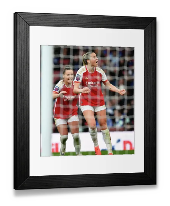 Framed Print : Arsenal Women vs Chelsea Women: Alessia Russo Scores Dramatic Hat-trick in Barclays Super League Clash at Emirates Stadium (December 2023) Framed Print : Arsenal Women vs Chelsea Women: Alessia Russo Scores Dramatic Hat-trick in Barclays Super League Clash at Emirates Stadium (December 2023)