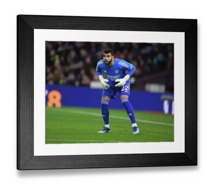 Framed Print : Arsenal's David Raya in Action: Aston Villa vs. Arsenal, Premier League 2023-24 Framed Print : Arsenal's David Raya in Action: Aston Villa vs. Arsenal, Premier League 2023-24