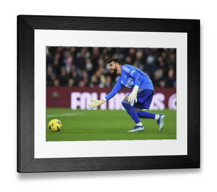 Framed Print : Arsenal's David Raya in Action: Aston Villa vs. Arsenal, Premier League 2023-24 Framed Print : Arsenal's David Raya in Action: Aston Villa vs. Arsenal, Premier League 2023-24