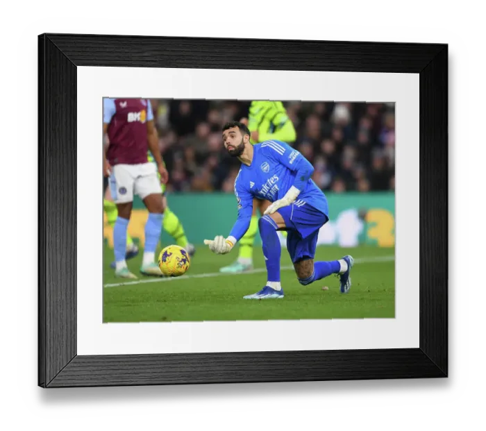 Framed Print : Arsenal's David Raya in Action: Aston Villa vs Arsenal, Premier League 2023-24 Framed Print : Arsenal's David Raya in Action: Aston Villa vs Arsenal, Premier League 2023-24