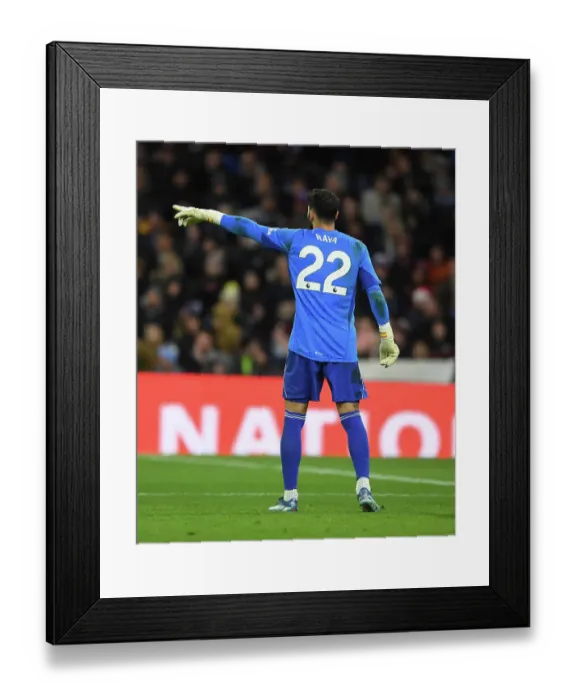 Framed Print : Arsenal's David Raya in Action against Aston Villa - Premier League 2023-24 Framed Print : Arsenal's David Raya in Action against Aston Villa - Premier League 2023-24