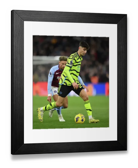 Framed Print : Havertz's Star Performance: Aston Villa vs. Arsenal Premier League Clash (2023-24) Framed Print : Havertz's Star Performance: Aston Villa vs. Arsenal Premier League Clash (2023-24)