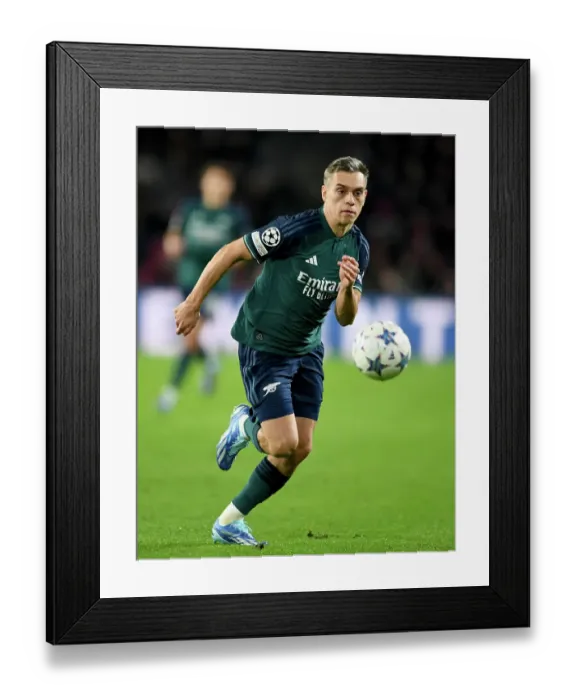 Framed Print : Arsenal's Trossard Shines in UEFA Champions League Clash against PSV Eindhoven (PSV v Arsenal 2023-24) Framed Print : Arsenal's Trossard Shines in UEFA Champions League Clash against PSV Eindhoven (PSV v Arsenal 2023-24)