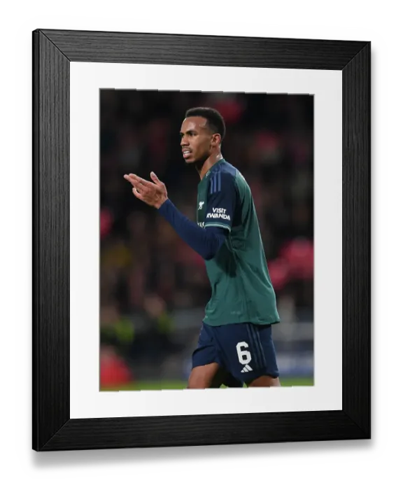 Framed Print : Champions League Showdown: Magalhaes vs. PSV - Arsenal at Philips Stadion (2023-24) Framed Print : Champions League Showdown: Magalhaes vs. PSV - Arsenal at Philips Stadion (2023-24)