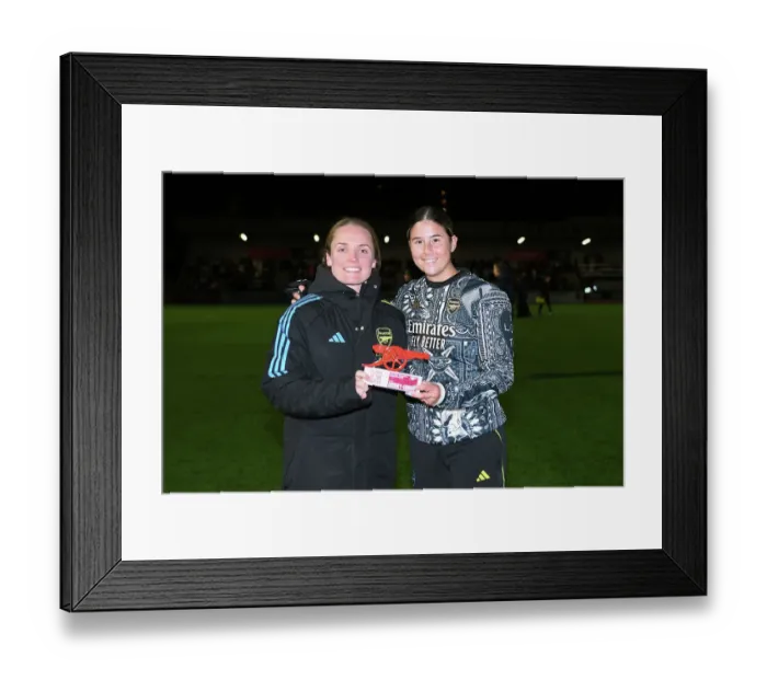 Framed Print : Arsenal's Kyra Cooney-Cross Named FA WSL Player of the Month Ahead of Arsenal Women vs. Tottenham Hotspur Framed Print : Arsenal's Kyra Cooney-Cross Named FA WSL Player of the Month Ahead of Arsenal Women vs. Tottenham Hotspur