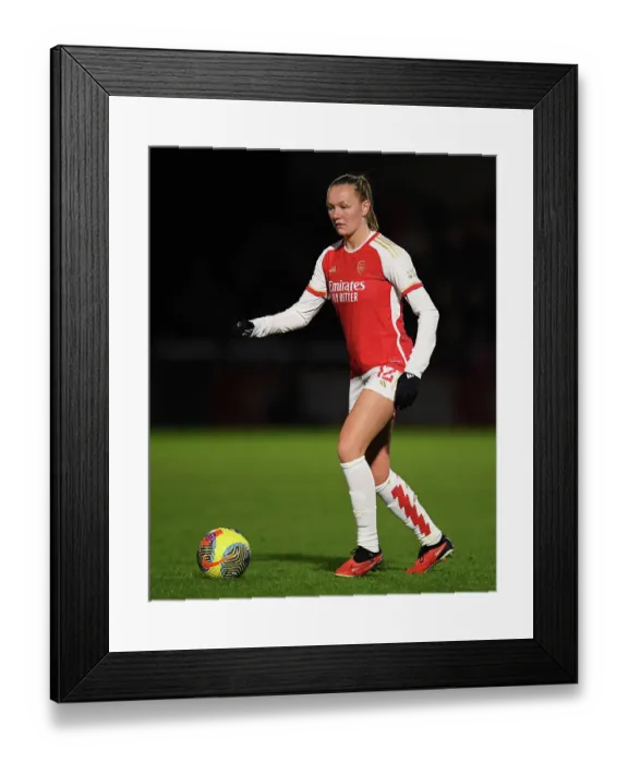 Framed Print : FA WSL Cup: Frida Maanum's Electric Performance for Arsenal Against Tottenham Hotspur (2023-24)
