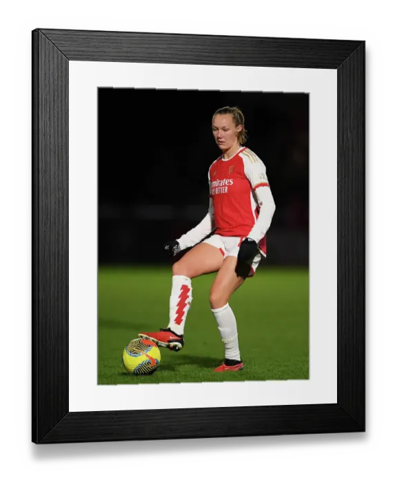 Framed Print : Arsenal Women vs. Tottenham Hotspur Women: Conti Cup Clash at Meadow Park